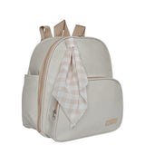 Mochila Maternidade de Passeio com Bolso Térmico Encanto Marfim - foto principal | Pirulitando Baby