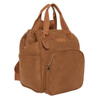 Mochila Grande Carrossel Marrom — peça do kit