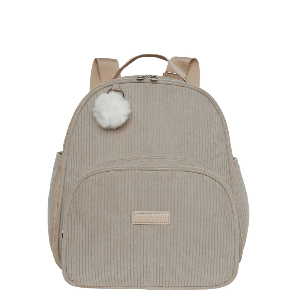 Mochila Maternidade de Passeio com Bolso Térmico Ninar Nude, peça do conjunto
