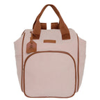 Mochila Grande Teddy Rosa com Marrom — peça do kit