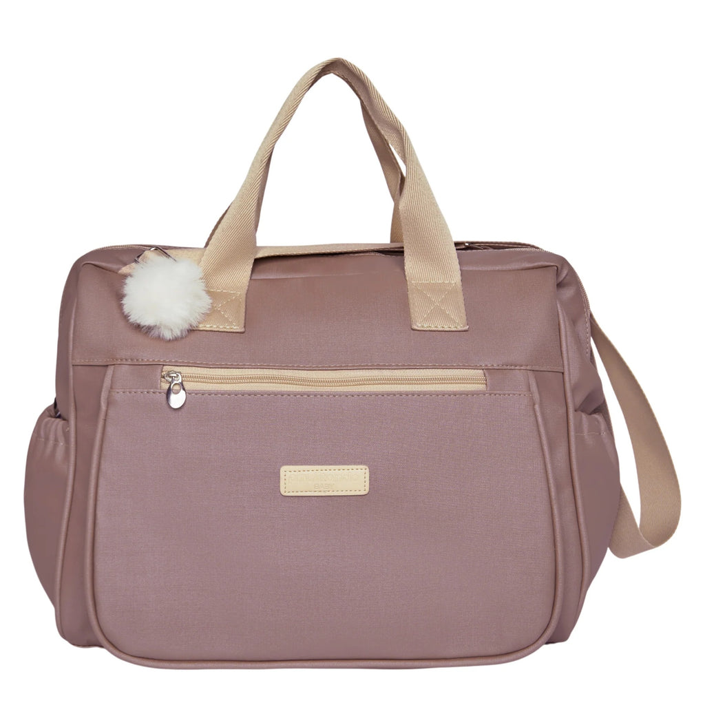 Bolsa Maternidade Grande Cute Marrom