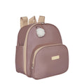 Mochila Maternidade de Passeio com Bolso Térmico Cute Marrom