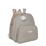 Mochila Maternidade de Passeio com Bolso Térmico Cute Cinza