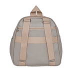 Mochila Maternidade de Passeio com Bolso Térmico Cute Cinza