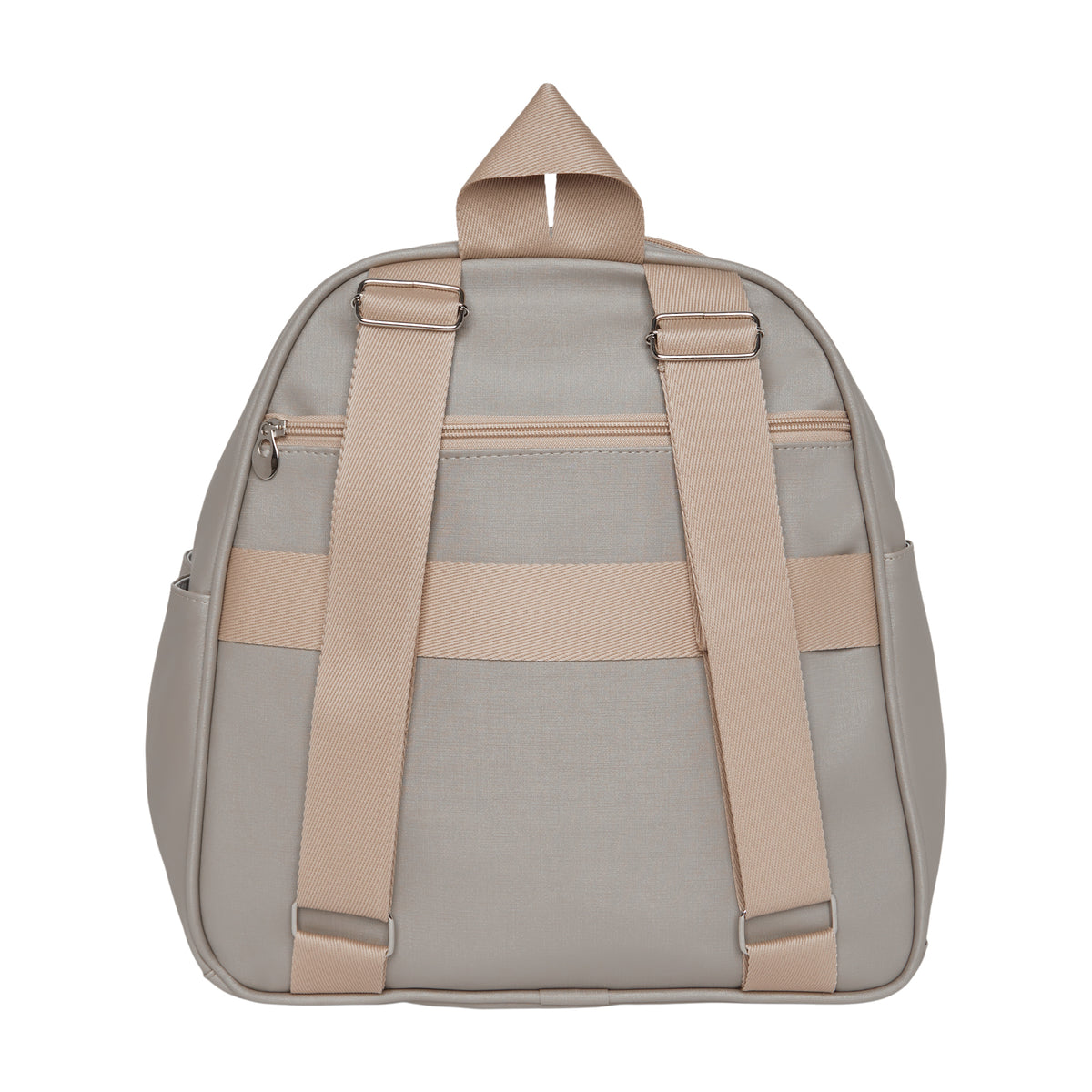 Mochila Maternidade de Passeio com Bolso Térmico Cute Cinza