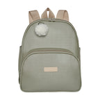 Mochila Maternidade de Passeio com Bolso Térmico Cute Verde