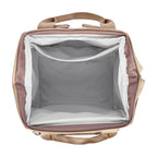 Mochila Maternidade Grande com Bolso Térmico Cute Marrom