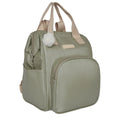Mochila Maternidade Grande com Bolso Térmico Cute Verde