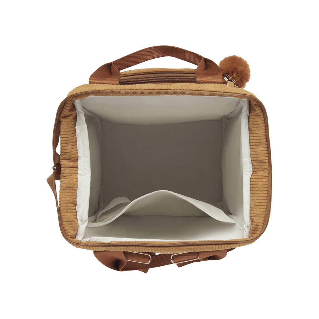 Mochila com Bolso Térmico Ninar - Caramelo