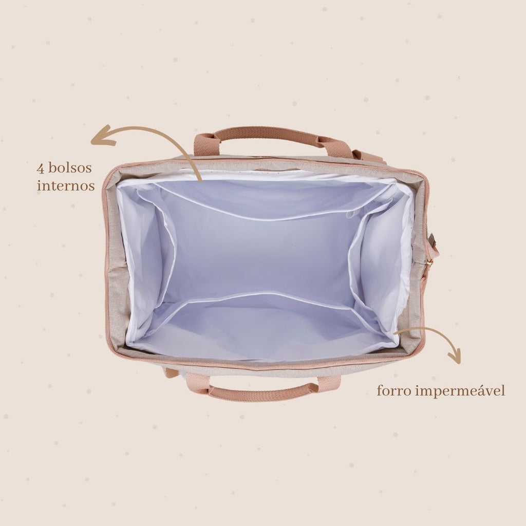 Bolsa Maternidade Grande Aconchego Marfim