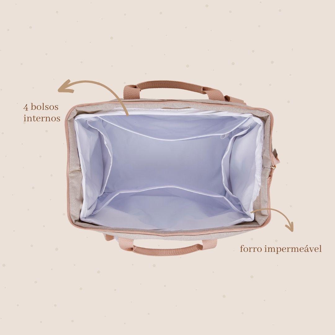 Bolsa Maternidade Grande Aconchego Marfim