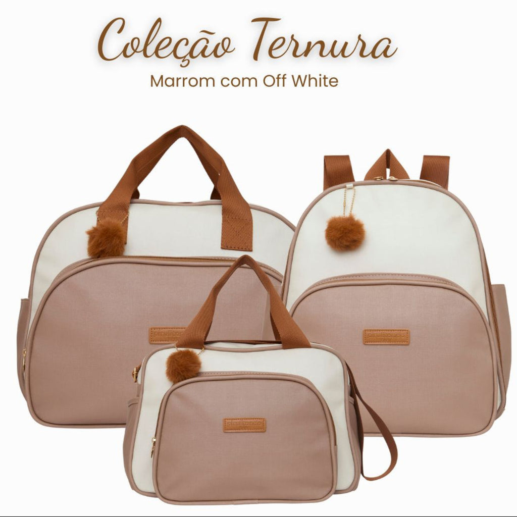 Kit Ternura Marrom- 3 Unidades