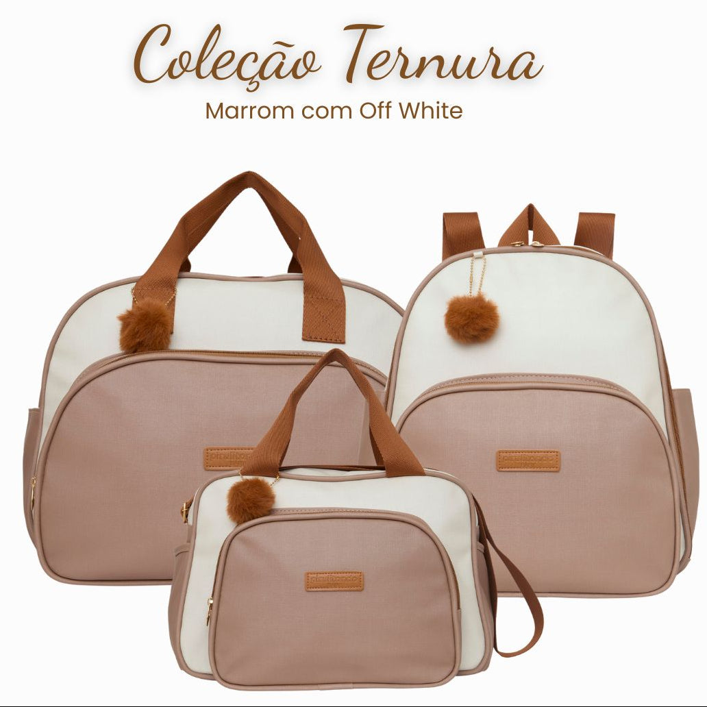 Kit Ternura Marrom- 3 Unidades
