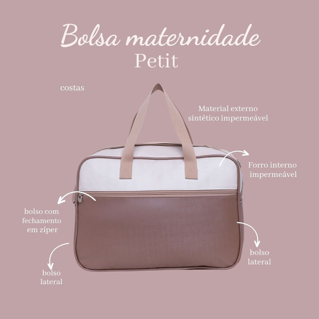 Bolsa Maternidade Grande Petit Caramelo