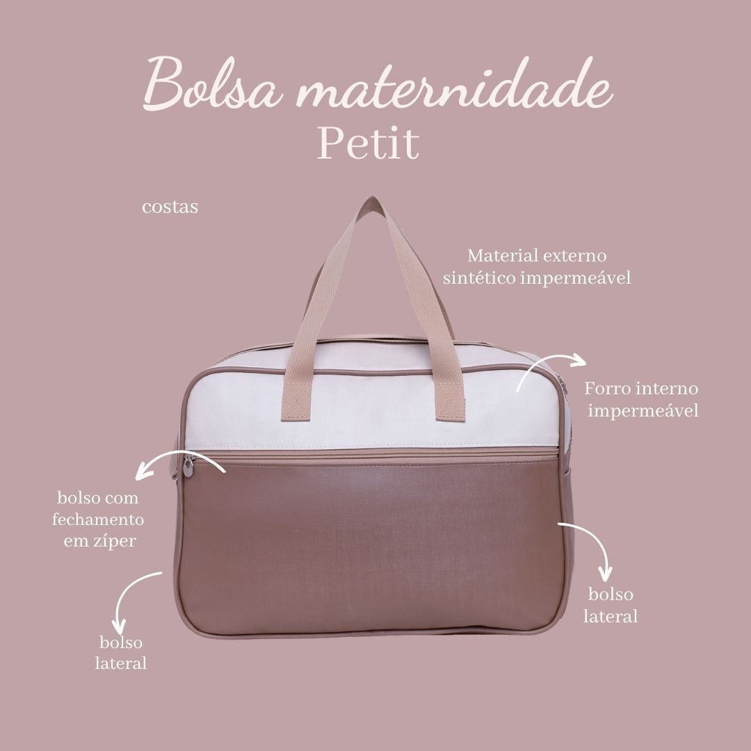 Bolsa Maternidade Grande Petit Caramelo