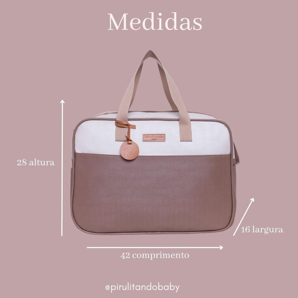 Bolsa Maternidade Grande Petit Caramelo