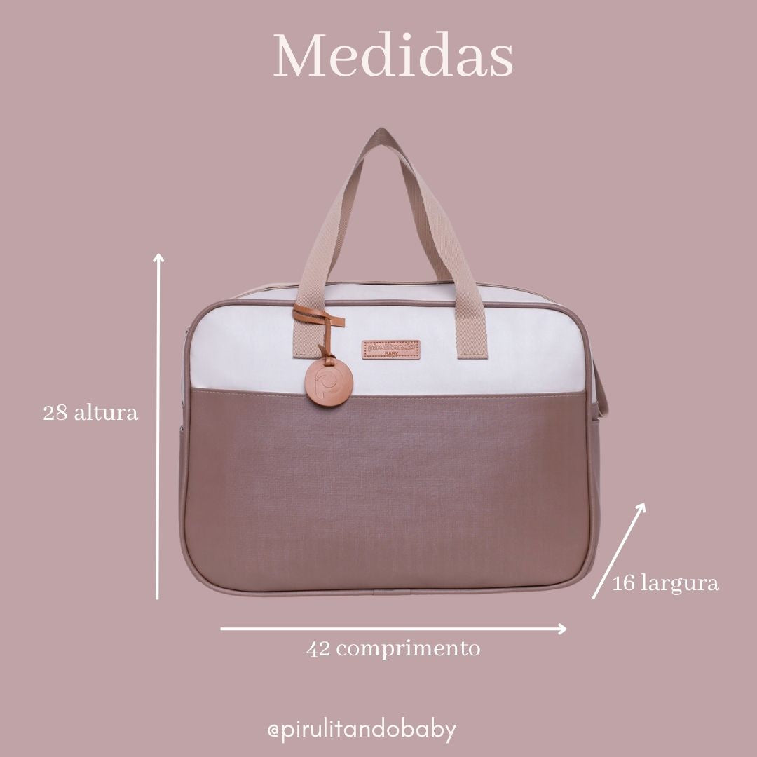 Bolsa Maternidade Grande Petit Caramelo