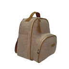 Mochila Média com Bolso Térmico Teddy- Marfim