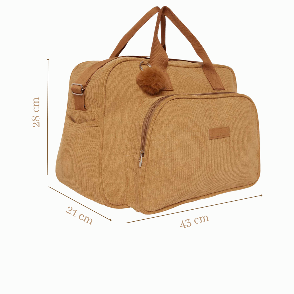 Bolsa Maternidade Grande Ninar Caramelo