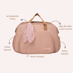 Bolsa Maternidade Grande Encanto Rosê