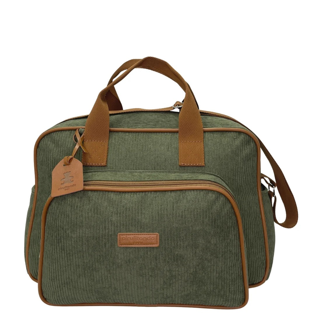 Bolsa Maternidade Grande Teddy Verde