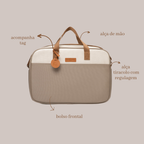 Bolsa Maternidade Grande Petit Cinza