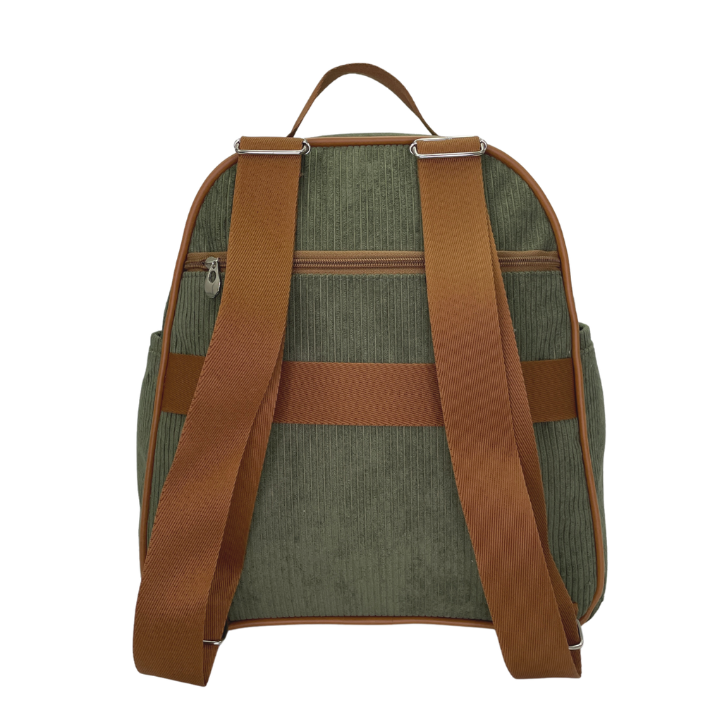 Mochila Média com Bolso Térmico Teddy- Verde