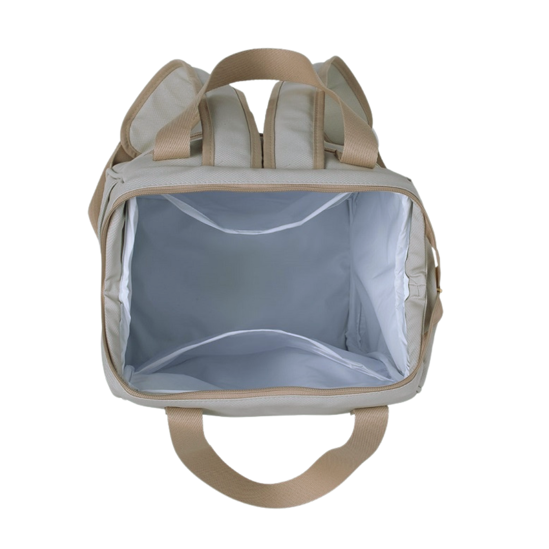 Mochila Maternidade Grande Encanto Marfim