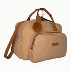 Bolsa Maternidade Grande Ninar Bege com Marrom