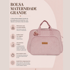 Bolsa de Passeio Ninar Rosê