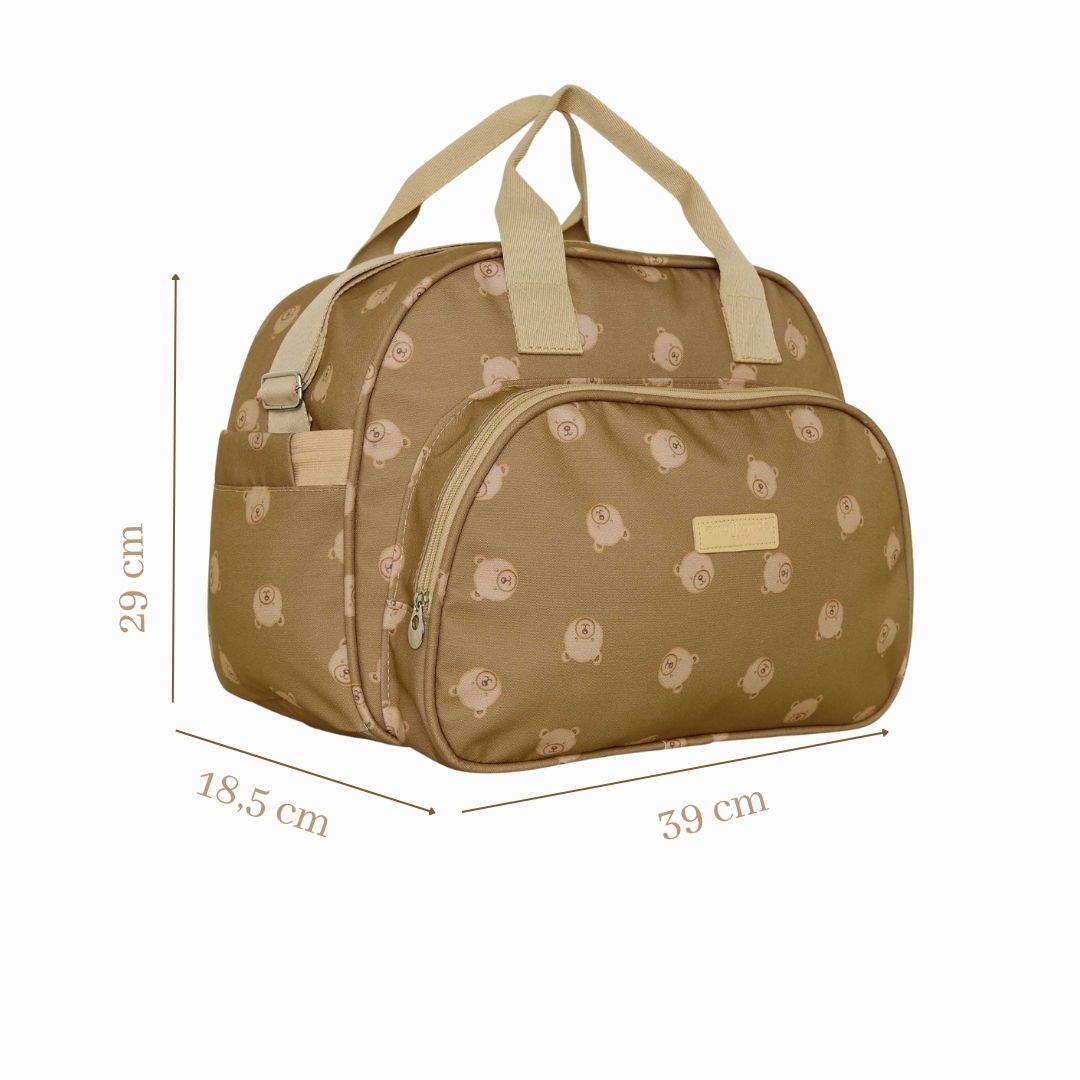 Bolsa Maternidade Grande Brincar Marrom