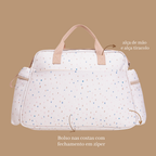 Bolsa Grande Maternidade Confete- com Bolsos Laterais Térmicos