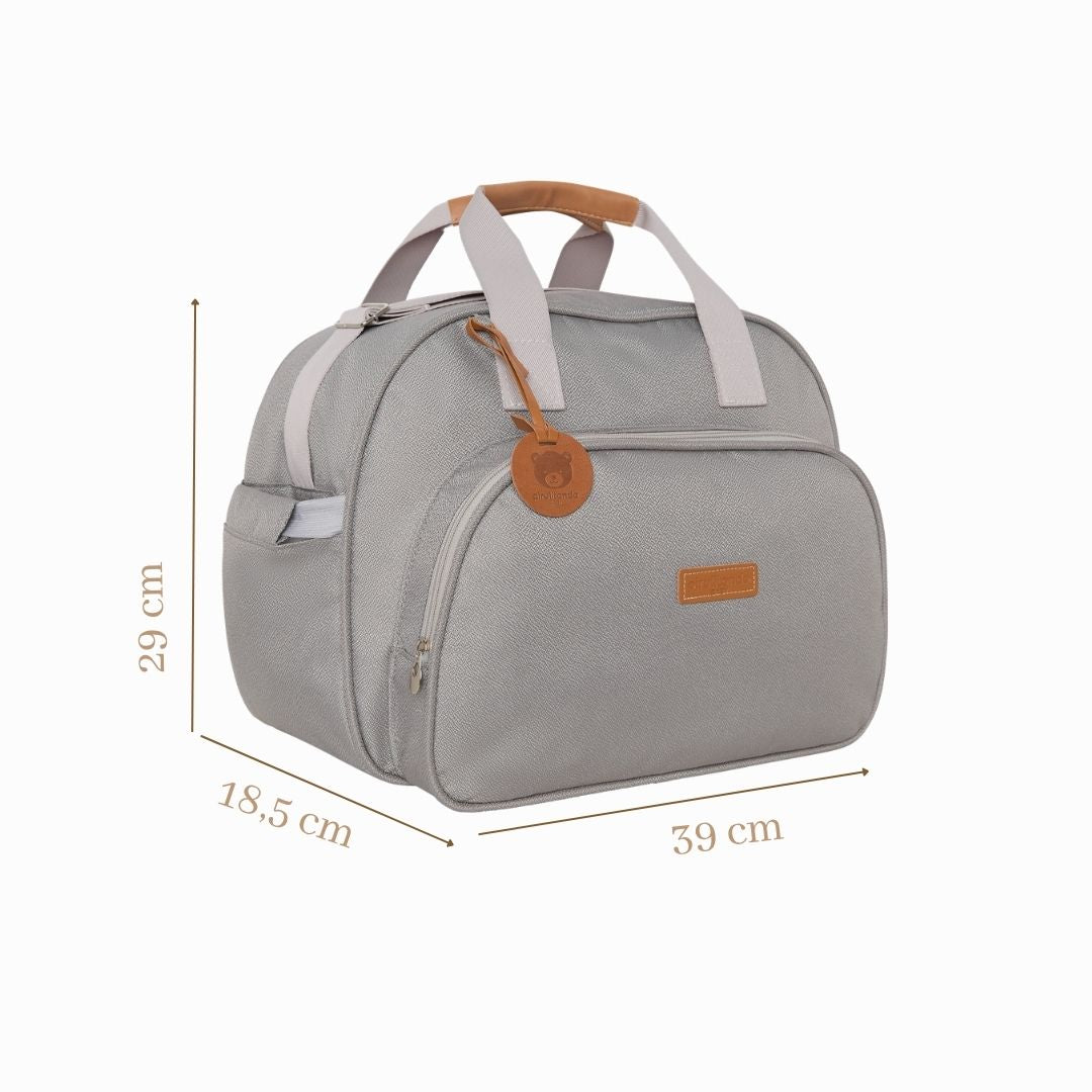Bolsa Maternidade Grande Essência Cinza