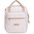 Bolsa de Passeio com Bolso da Frente Térmico Confete Marfim