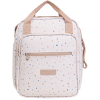 Bolsa de Passeio com Bolso da Frente Térmico Confete Marfim