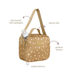 Frasqueira Maternidade / Bolsa  Térmica Viver Caramelo