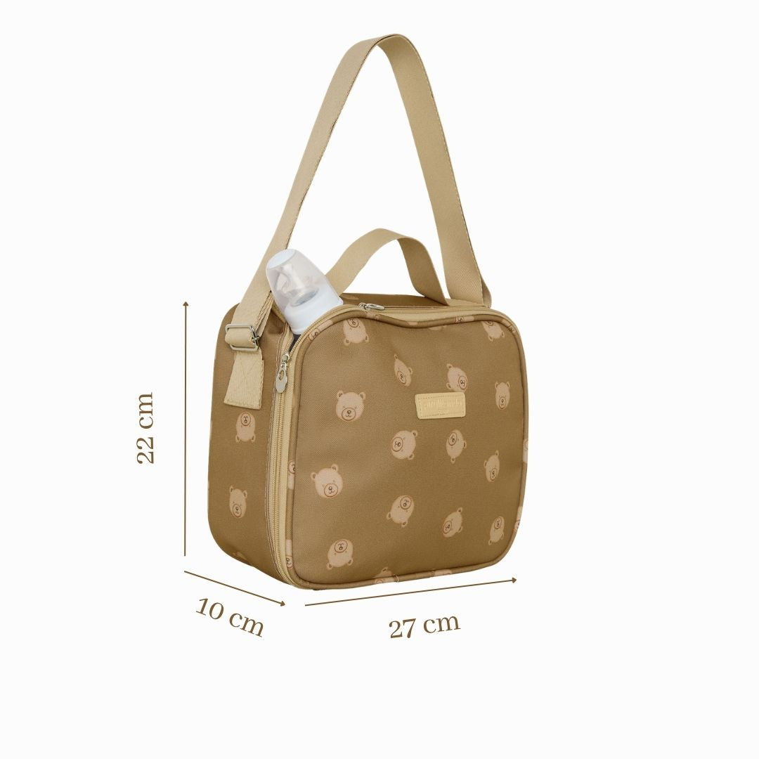 Frasqueira Maternidade / Bolsa  Térmica Brincar Caramelo