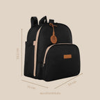 Mochila Maternidade Média Térmica Essência Preto