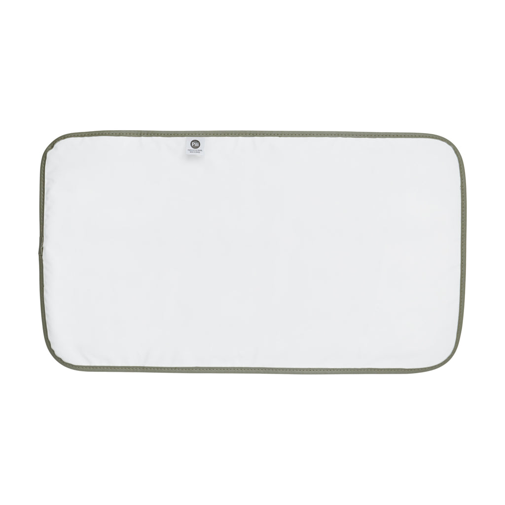 Trocador Maternidade Ternura Off White com Verde
