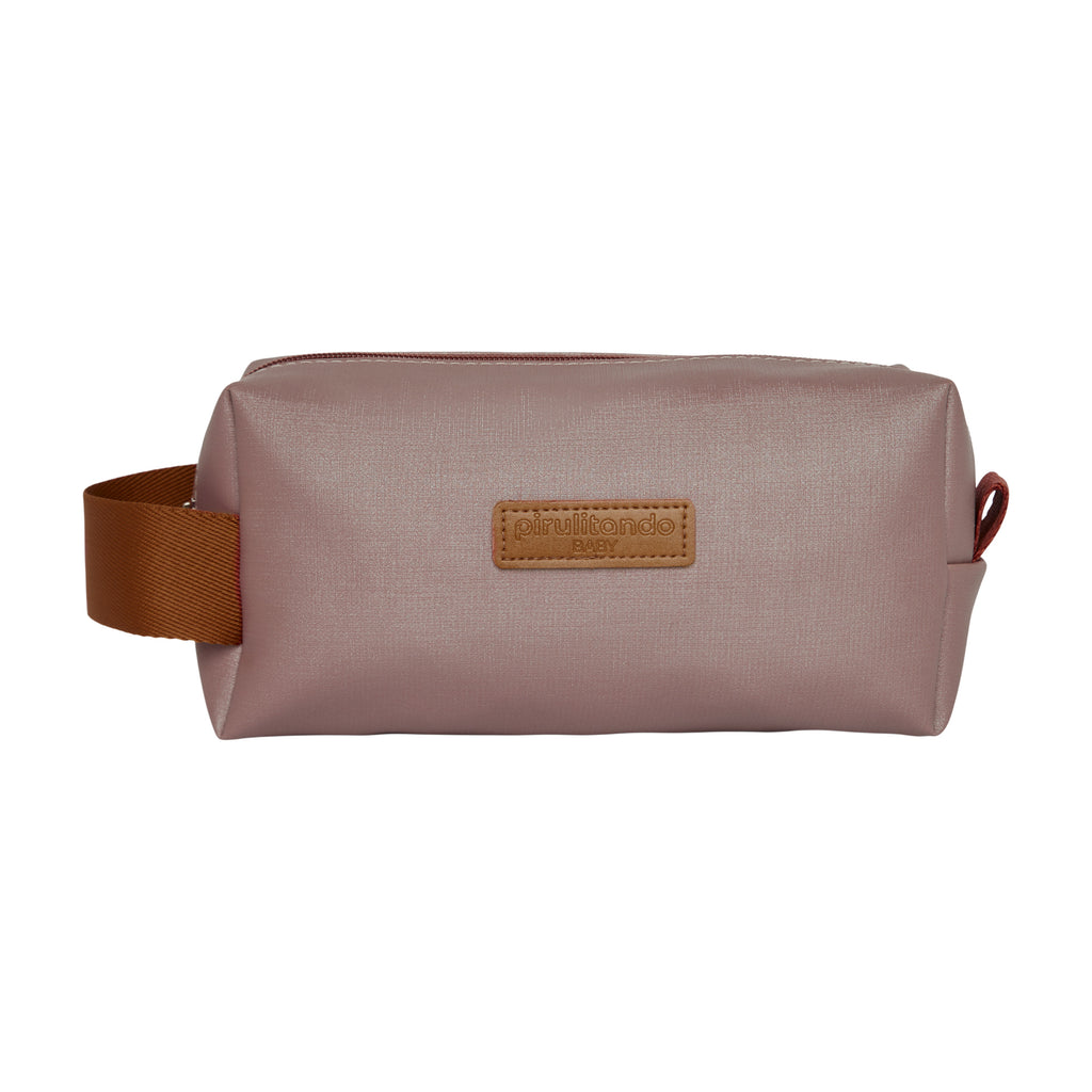 Nécessaire Maternidade Ternura Off White com Marrom