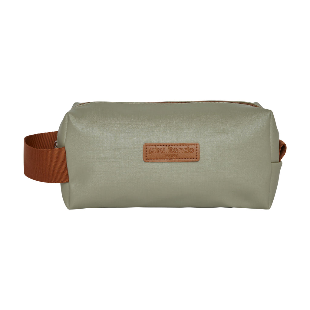 Nécessaire Maternidade Ternura Off White com Verde