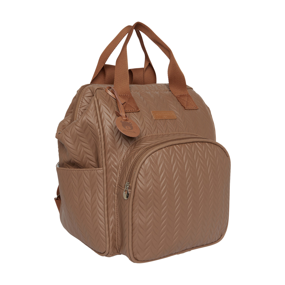 Mochila Maternidade Grande com Bolso Térmico Refúgio Marrom