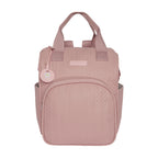 Mochila Maternidade Grande com Bolso Térmico Refúgio Rosê