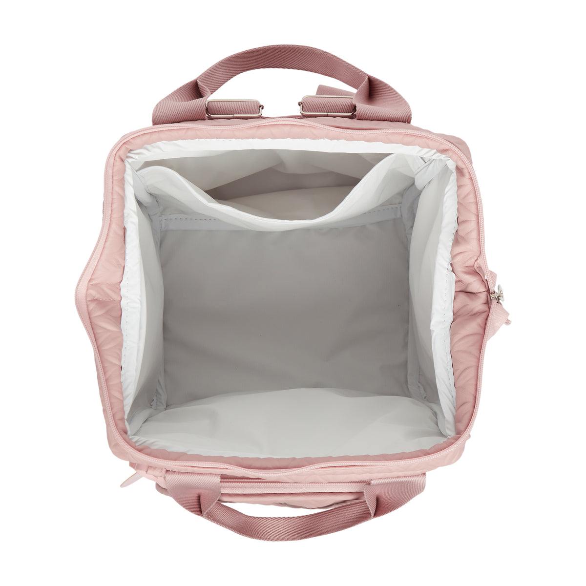 Mochila Maternidade Grande com Bolso Térmico Refúgio Rosê