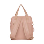 Mochila Maternidade Grande com Bolso Frontal Térmico Encanto Rosê