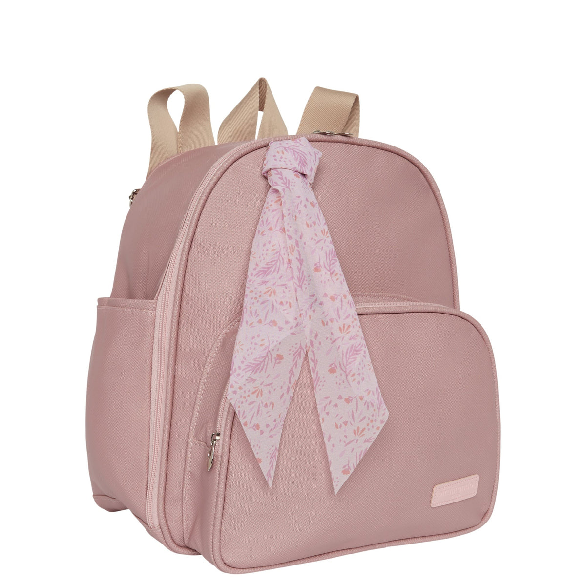 Mochila Maternidade de Passeio com Bolso Térmico Encanto Rosê - foto principal | Pirulitando Baby