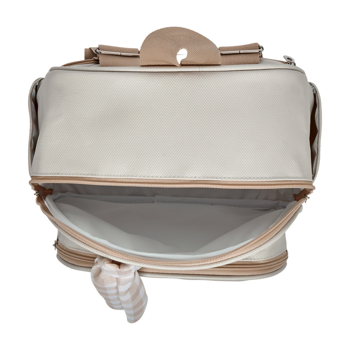 Mochila Maternidade de Passeio com Bolso Térmico Encanto Rosê