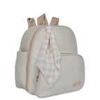 Mochila Maternidade de Passeio com Bolso Térmico Encanto Marfim, peça do conjunto