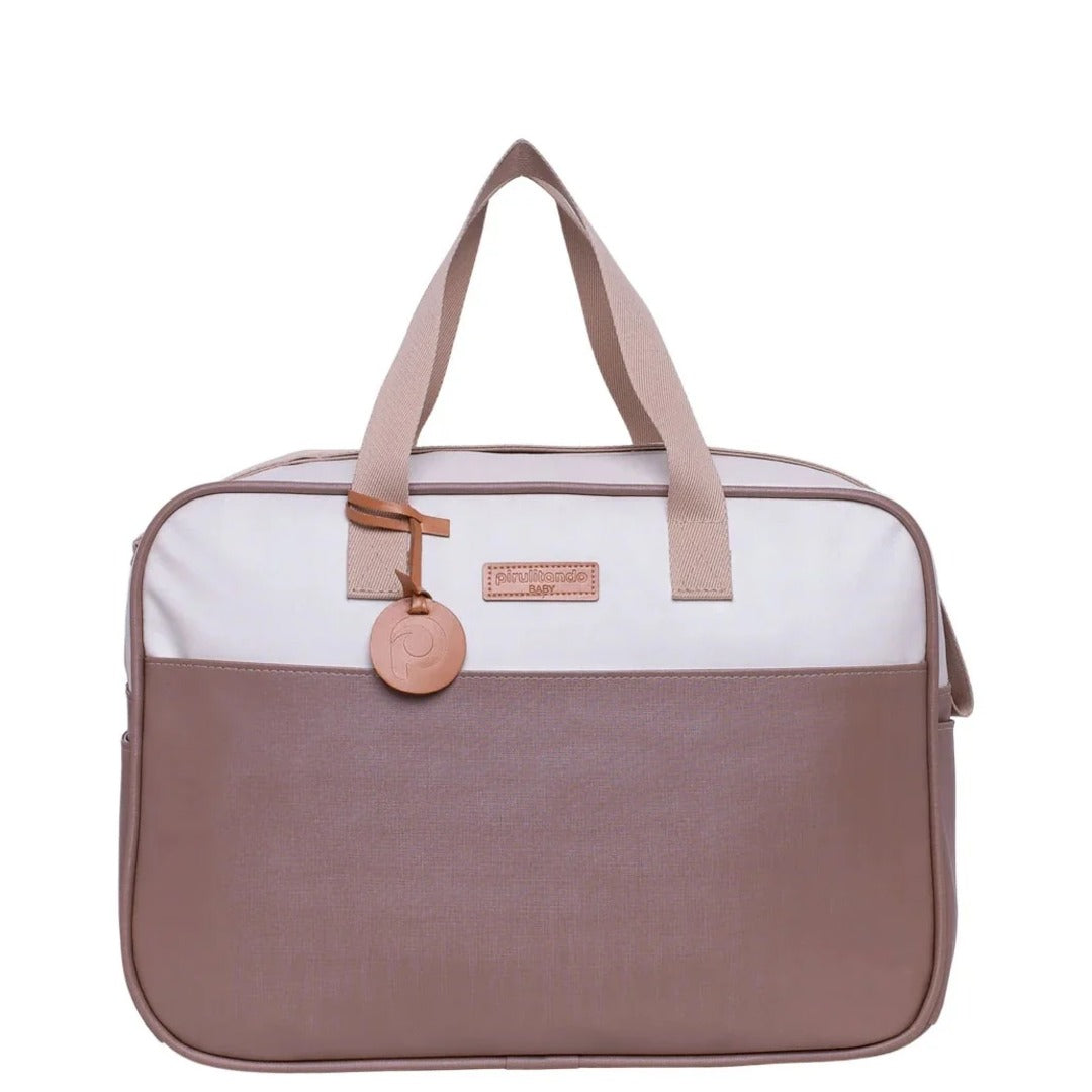 Bolsa Maternidade Grande Petit Caramelo, peça do conjunto