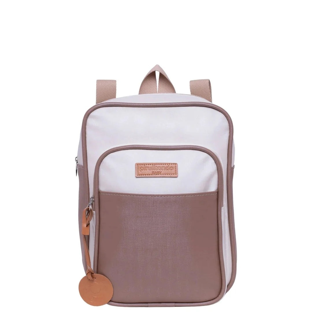Mochila Multifuncional 2x1 com Bolso Térmico Petit Caramelo - vista principal